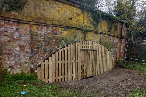 fencing restoration project